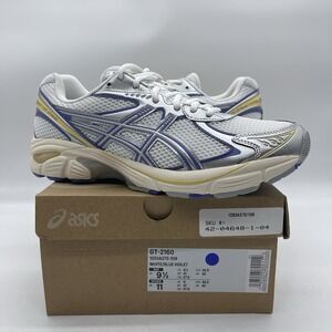 Asics GT-2160 Mens 9.5 / Womens 11 Running Shoes 1203A275-109 White/Blue Violet‎
